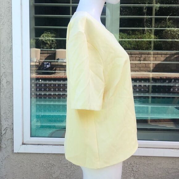 WAYF Hardy Short Sleeve Asymmetric Blouse Size XXL - Picture 6 of 8